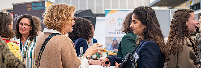 Rencontre d'entrepreneuse